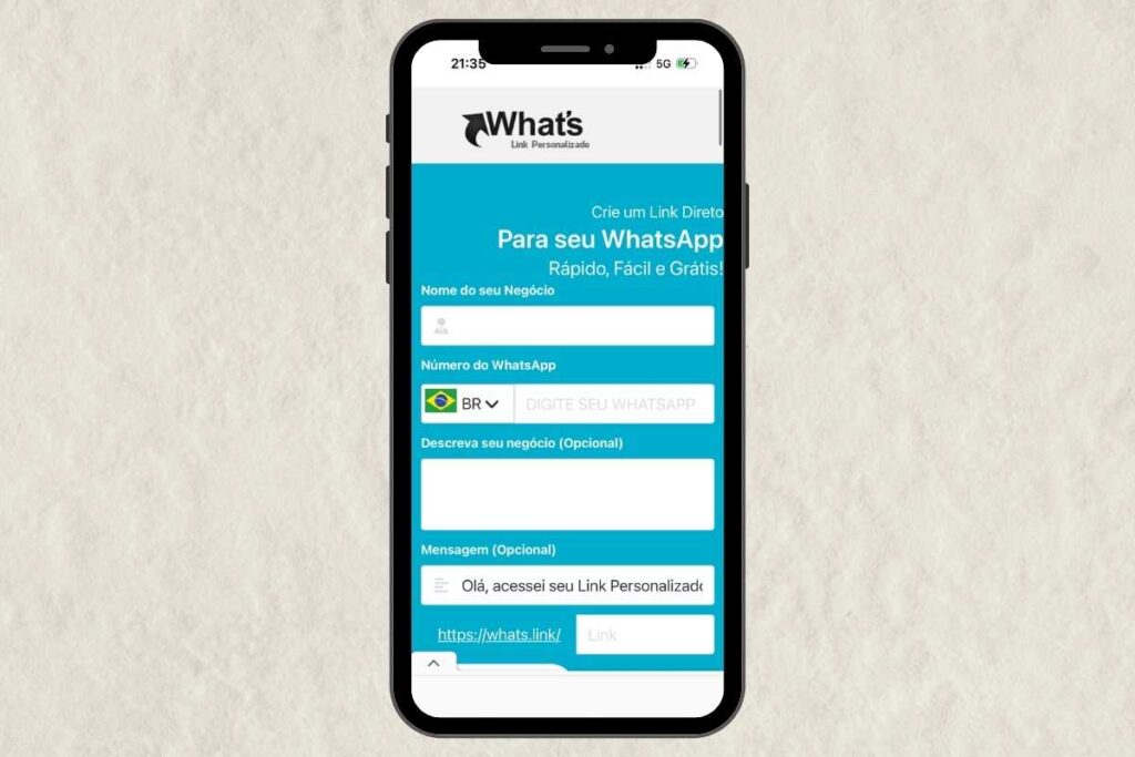 Como gerar um link para o WhatsApp?